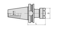 BBT40-ER11-100 Патрон цанговый