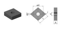 CNMA160616-WS6115 Пластина токарная