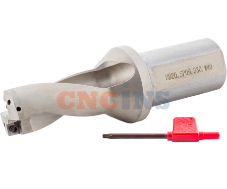 Сверло со сменными пластинами UD20.SP09.330.W40