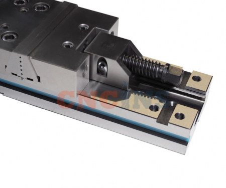 Тиски станочные прецизионные модульные двойные ZQ83 150x2x110
