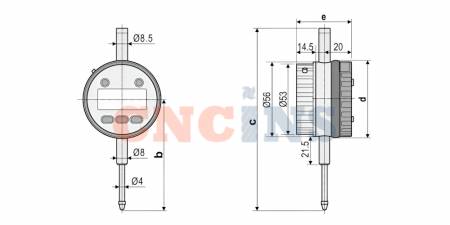 314-101-25BT Индикатор электронный (цифровой) 0-12,7 мм